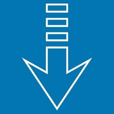 Anahat vektör simgesi gönder