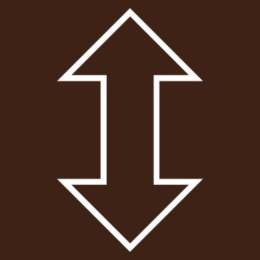 Exchange dikey kontur vektör simgesi