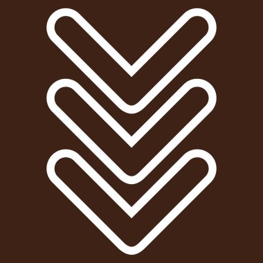 İnce çizgi vektör simgesi aşağı Çift Kişilik işaretçi