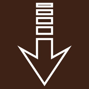 Kontur vektör simgesi gönder