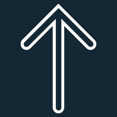 Anahat vektör simge yukarı ok