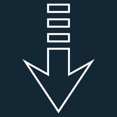 Kontur vektör simgesi gönder