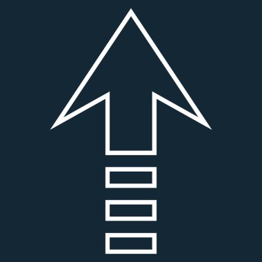 Kontur vektör simge gönder