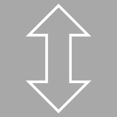 Exchange dikey kontur vektör simgesi