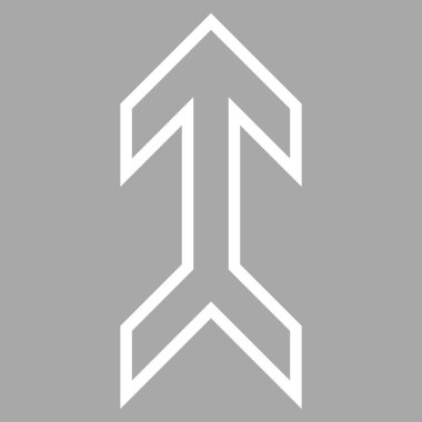 Anahat vektör simge yukarı ok