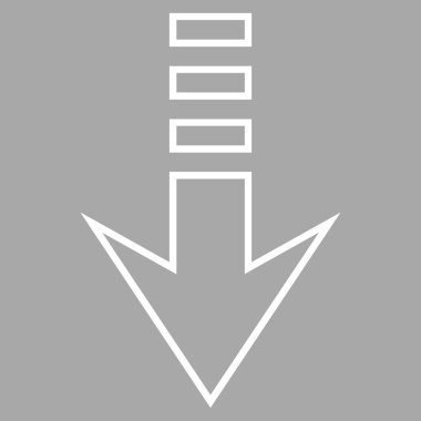 Kontur vektör simgesi gönder