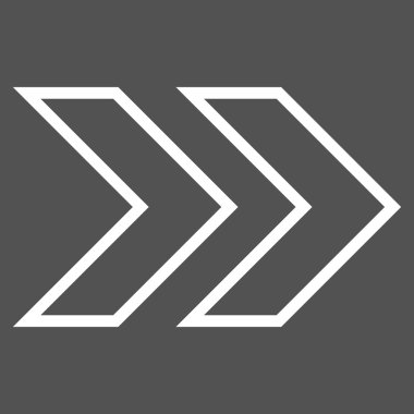 Shift şu ince çizgi vektör simgesi