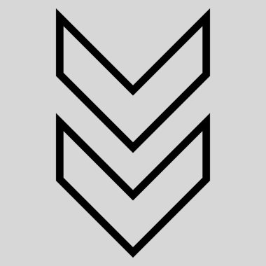 İnce çizgi vektör simgesi kaydır