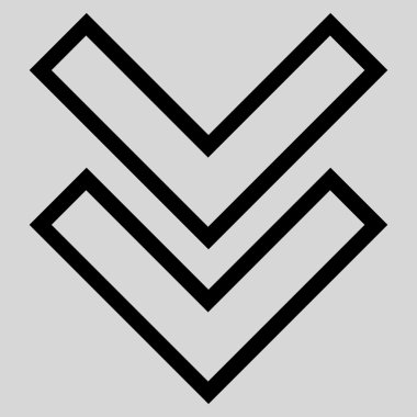 Kontur vektör simgesi kaydır