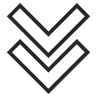 Anahat vektör simgesi kaydır