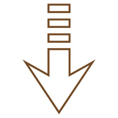 Kontur vektör simgesi gönder