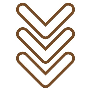 İnce çizgi vektör simgesi aşağı Çift Kişilik işaretçi