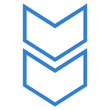 Kontur vektör simgesi kaydır