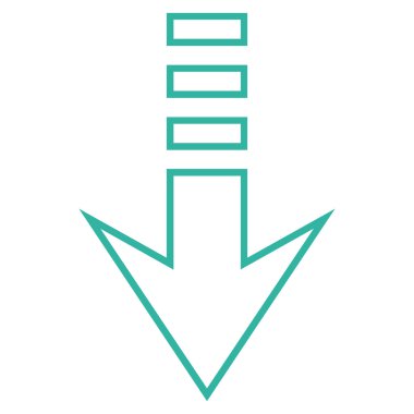 Kontur vektör simgesi gönder