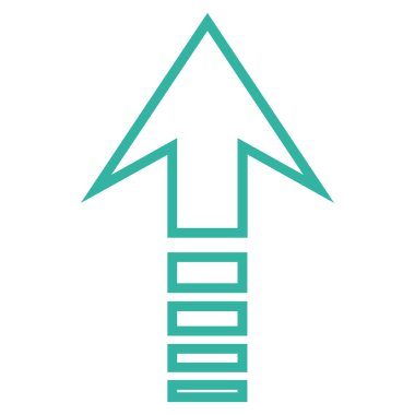 Kontur vektör simge gönder