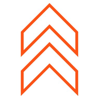 İnce çizgi vektör simge kayması