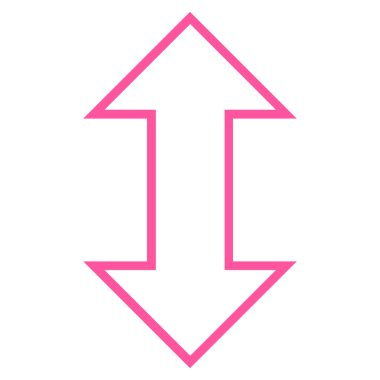 Exchange dikey kontur vektör simgesi