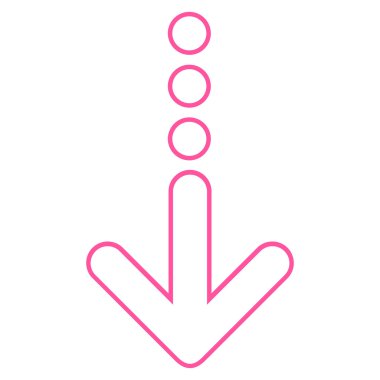 İnce çizgi vektör simgesi gönder