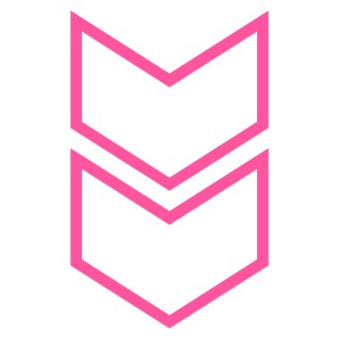 İnce çizgi vektör simgesi kaydır