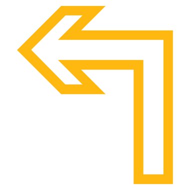 Sol anahat vektör simge açmak