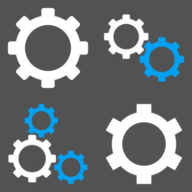 Vites düz vektör sembolleri