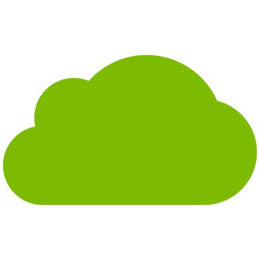 Cloud Flat Vector Symbol