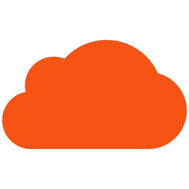 Cloud Flat Vector Symbol