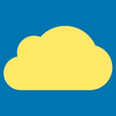Cloud Flat Vector Symbol