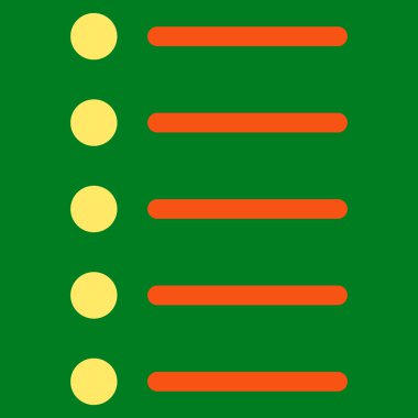 Items Flat Vector Symbol