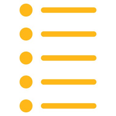 Items Flat Vector Symbol