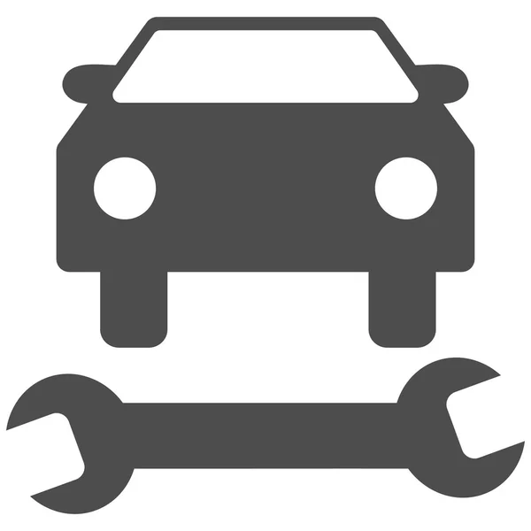 Car Repair Flat Vector Symbol — 스톡 벡터