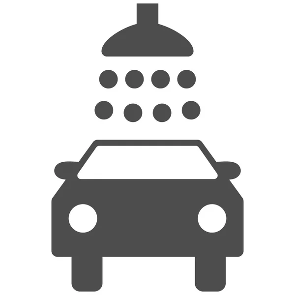 Автомобільний душ Плоский Векторний символ — стоковий вектор