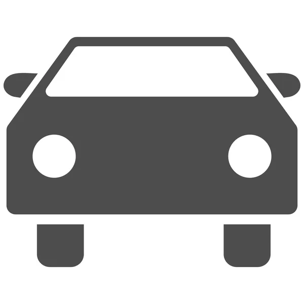 Символ плоского вектора автомобиля — стоковый вектор