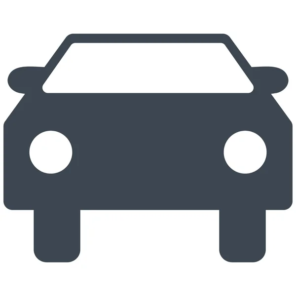 Simbolo del vettore piatto dell'automobile — Vettoriale Stock