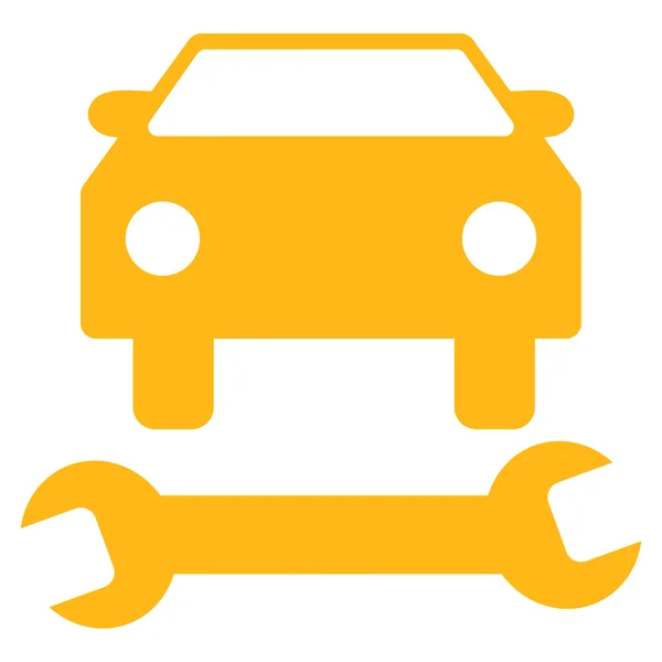 Car Repair Flat Vector Symbol — Wektor stockowy