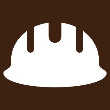 Builder Hardhat Flat Vector Symbol