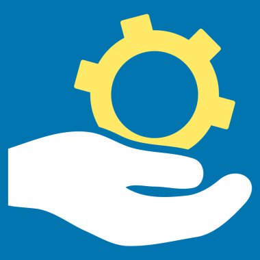 Engineering Service Flat Vector Symbol