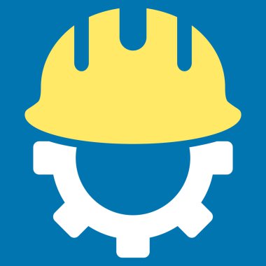 Development Hardhat Flat Vector Symbol