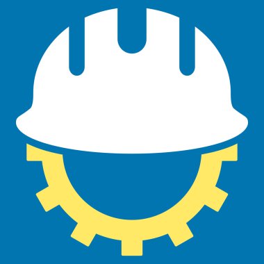 Development Hardhat Flat Vector Symbol