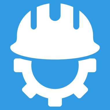 Development Hardhat Flat Vector Symbol