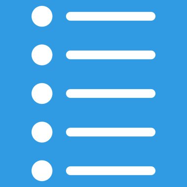 Items Flat Vector Symbol