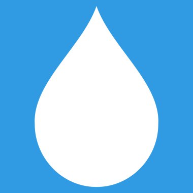 Düz vektör simge damla