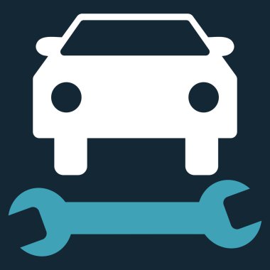Car Repair Flat Vector Symbol