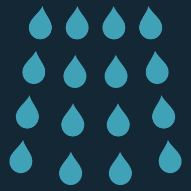 Damla düz vektör simgesi