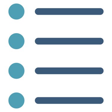 Items Flat Vector Symbol