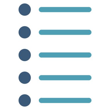 Items Flat Vector Symbol