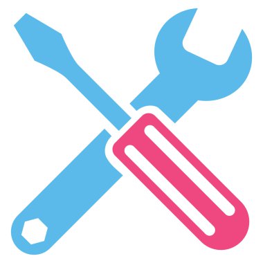 Seçenekleri düz vektör simgesi