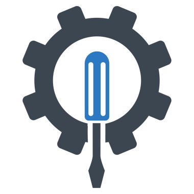 Engineering Flat Vector Symbol