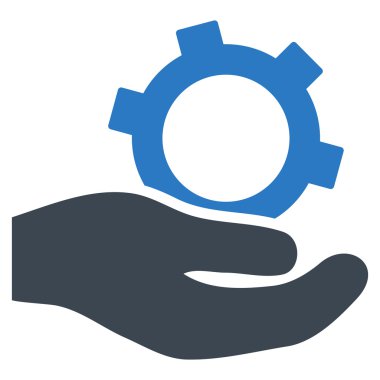 Engineering Service Flat Vector Symbol