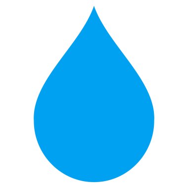 Düz vektör simge damla